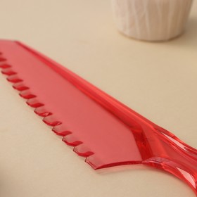 Нож для торта, 30×5 см, цвет МИКС от Сима-ленд