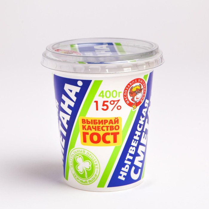

Сметана Нытва 15% 400г ст