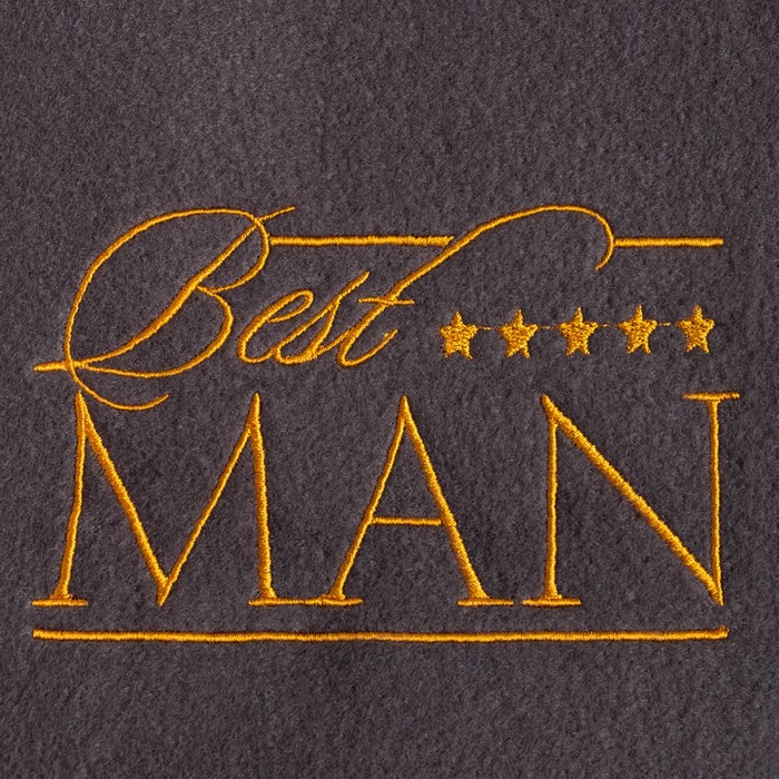 Плед "Этель" Best Man 130х150 см, 100% п/э, флис 160 гр/м2