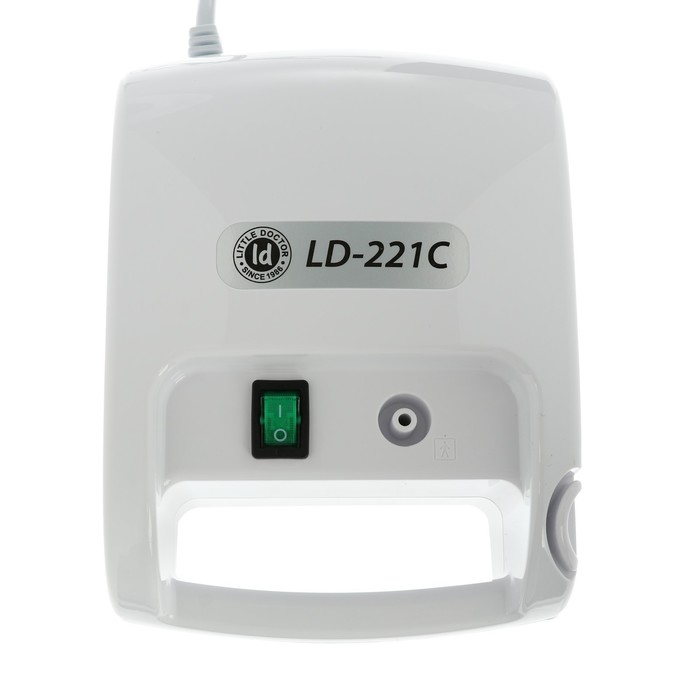 Ингалятор Little Doctor LD-221С, 60 Вт, компрессорный, 3 распылителя, 10 мл, 0.3-0.5 мл/мин   763352