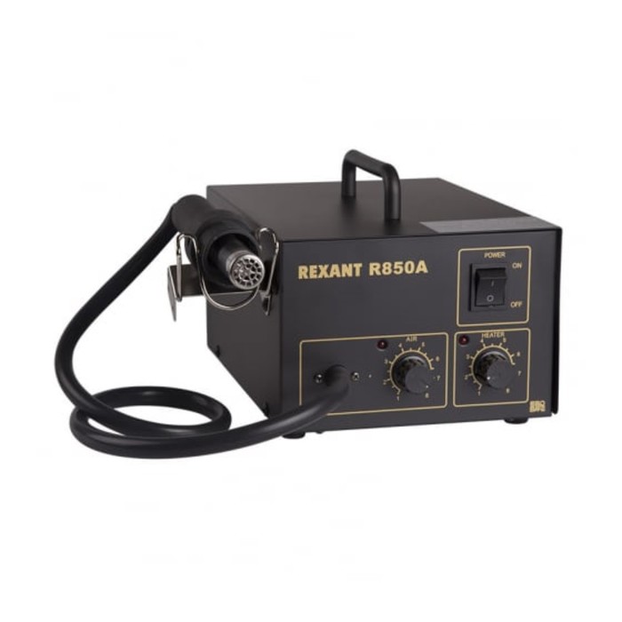 фото Паяльная станция rexant r850a, 350 вт, 220 в