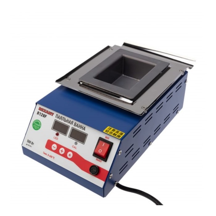 

Паяльная ванна REXANT R128F, цифровая, 500 Вт, 600 град.