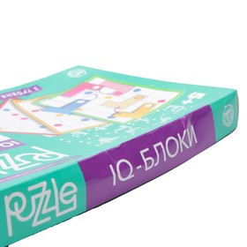 

Настольная игра головоломка Puzzle «IQ-блоки 12 элементов» 1 вид, 5+