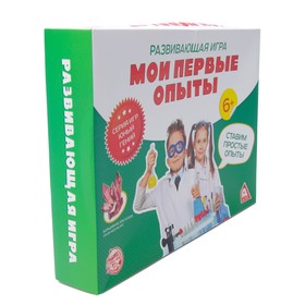 

Развивающая игра «Мои первые опыты»