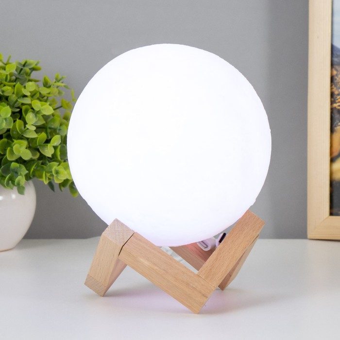 

Ночник "Луна" LED USB d.13 см