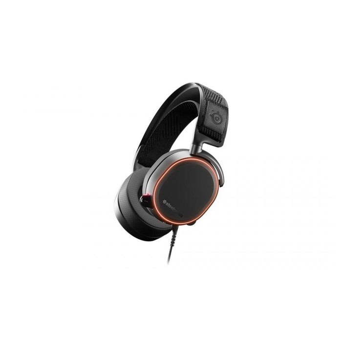 фото Наушники steelseries arctis pro, игровые, полноразмерные, мониторные, микрофон, 3м, черные