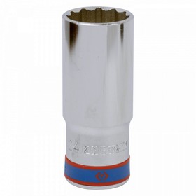 

Головка торцевая KING TONY 423024M, глубокая, 12-гранная, 1/2", 24 мм