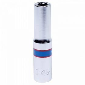 

Головка торцевая KING TONY 223507M, глубокая, 6-гранная, 1/4", 7 мм