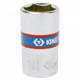 

Головка торцевая KING TONY 233510M, 6-гранная, 1/4", 10 мм