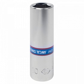 

Головка торцевая KING TONY 223510M, 6-гранная, глубокая, 1/4", 10 мм