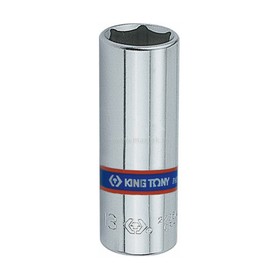 

Головка торцевая KING TONY 223509M, 6-гранная, глубокая, 1/4", 9 мм