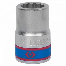 

Головка торцевая KING TONY 633019M, 12-гранная, 3/4", 19 мм