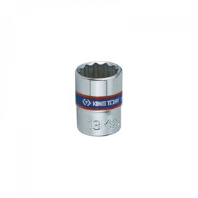 

Головка торцевая KING TONY 233013M, 12-гранная, 1/4", 13 мм