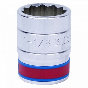 

Головка торцевая KING TONY 633036S, 12-гранная, 3/4", 1-1/8"