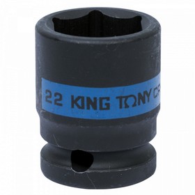 

Головка торцевая KING TONY 453522M, 6-гранная, ударная, 1/2", 22 мм