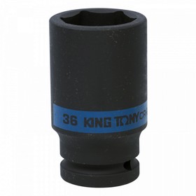 

Головка торцевая KING TONY 643536M, 6-гранная, ударная, 3/4", 60 мм