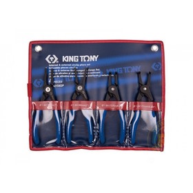 

Набор съемников стопороных колец KING TONY 42154GP, 4 предмета
