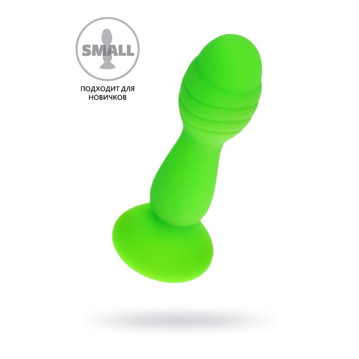 Анальная пробка A-Toys by Toyfa Terg, силикон, зеленый, 10 см