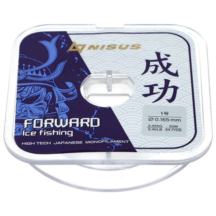 Леска Forward Ice Fishing 0,165mm/50m Nylon Transparent (N-FIF-0.165-50) Nisus