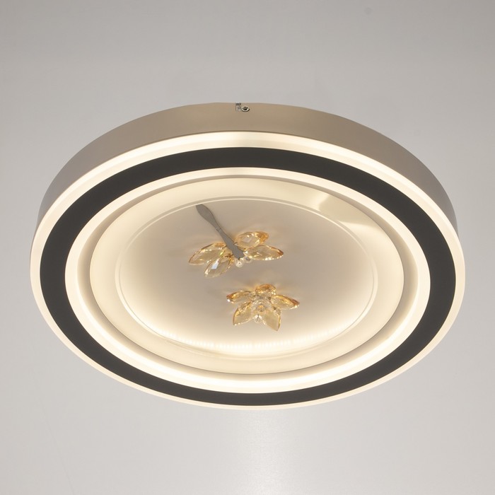 

Люстра с ПДУ 1409/1 LED 144Вт 3000-6000К белый 50х50х6 см