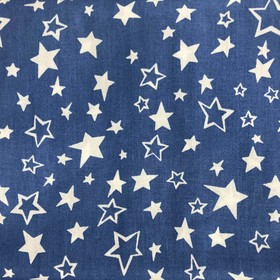 

КПБ 1.5сп Русский дом "Звезды синий" 145х215, 150х215, 70х70см 2 шт, бязь, 120 г/м, хл100%