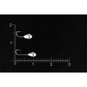 

Мормышка вольфрамовая Капля граненая с отверстием d3,0, серебро (5 шт) DS Fishing