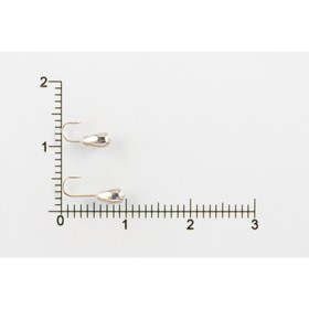 

Мормышка вольфрамовая Каблучок d2,5, никель (5 шт) DS Fishing
