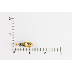 

Мормышка вольфрамовая Овсинка d3,5, золото (5 шт) DS Fishing