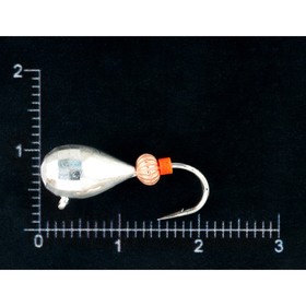 

Мормышка вольфрамовая Капля полуграненая с ушком d7,0, серебро (5 шт) DS Fishing