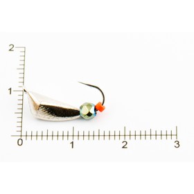 

Мормышка вольфрамовая Дрейссена с ушком d6,0, никель (5 шт) DS Fishing
