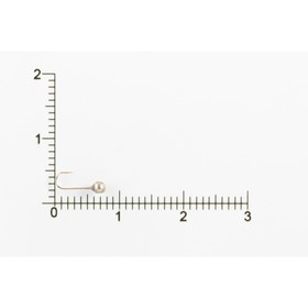 

Мормышка вольфрамовая Шар с отверстием d2,0, никель (5 шт) DS Fishing