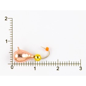 

Мормышка вольфрамовая Капля с ушком d5,5, медь (5 шт) DS Fishing