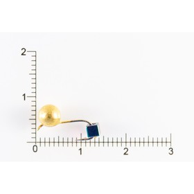 

Мормышка вольфрамовая Шар с ушком d5,0, золото (5 шт) DS Fishing