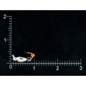 

Мормышка вольфрамовая Жук d2,5, серебро (5 шт) DS Fishing
