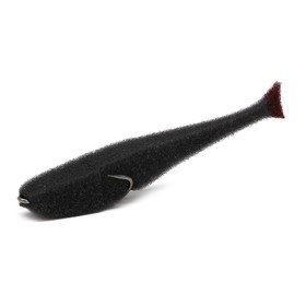 

Поролоновая рыбка Lex Classic Fish CD 10 BB, черно/красная, Крюк 3/0, 10 см (уп 5шт)