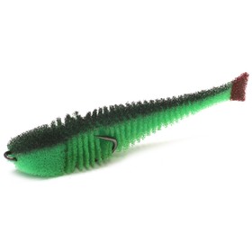 

Поролоновая рыбка LeX Air Classic Fish 14 GBBB, зелено/черная, Крюк 5/0, 14 см (уп 5шт)
