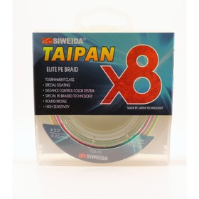 

Шнур плетеный SIWEIDA "TAIPAN ELITE PE BRAID X8" 0,23мм 135м(#2.0, 30lb, 13,64кг,multicolor) 76381