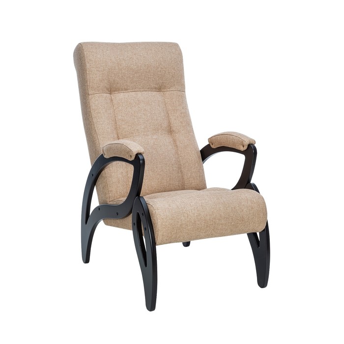 фото Кресло для отдыха модель-51 870х575х990 венге/ткань malta 03 a мебель импэкс