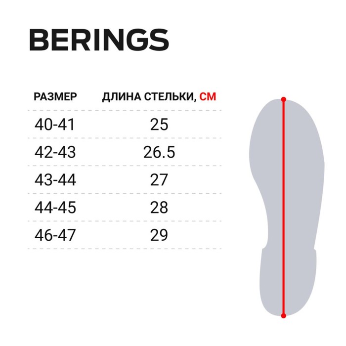 

Сапоги зим. Norfin BERINGS SPIKE с манж. и шипами антрац. -45С EVA р.44-45