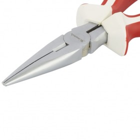 

Длинногубцы прямые Matrix White Nickel, 180 мм, никелированные, трехкомпонентные рукоятки