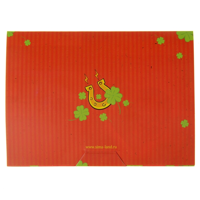 Аромасаше-открытка с текстильным элементом "Пусть ждут везде удача и везенье!", аромат розы