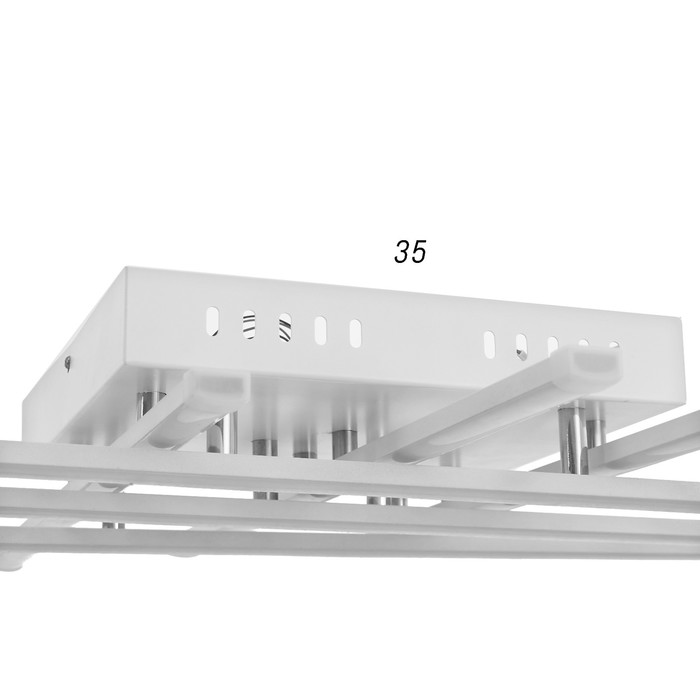 Люстра 1693/6WT LED 96Вт 4000К белый 65х65х6,5 см