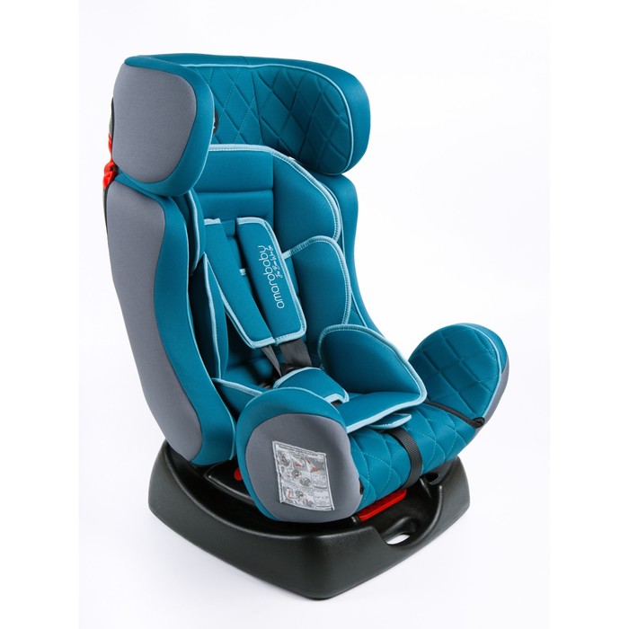 

Автокресло детское AmaroBaby Professional, группа 0+/I/II, цвет бирюзовый