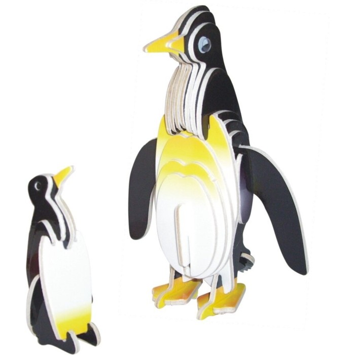 3D-модель сборная деревянная Чудо-Дерево «Пингвин»