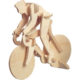 Модель деревянная сборная «Велосипедист» Ош