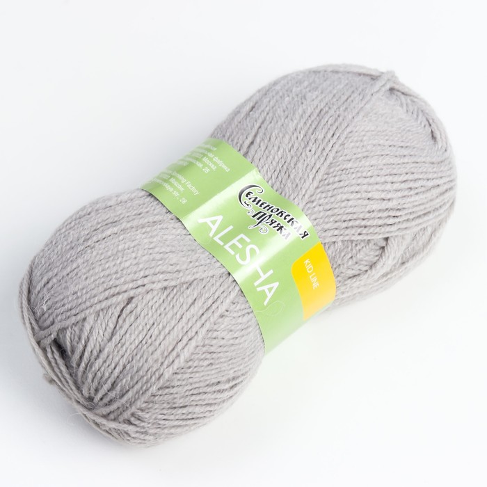 

Пряжа Алеша (Alesha) 80% акрил,20% имитация кашемира 196м/50гр (перлам_NEW 11200)