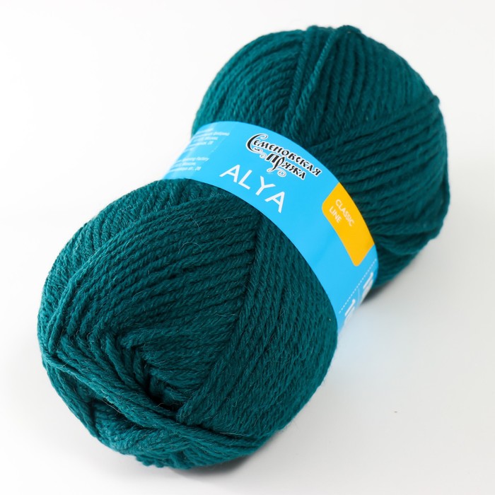 

Пряжа Аля (Alya) 50% акрил,50% шерсть 185м/100гр (изумр_v2 70039)