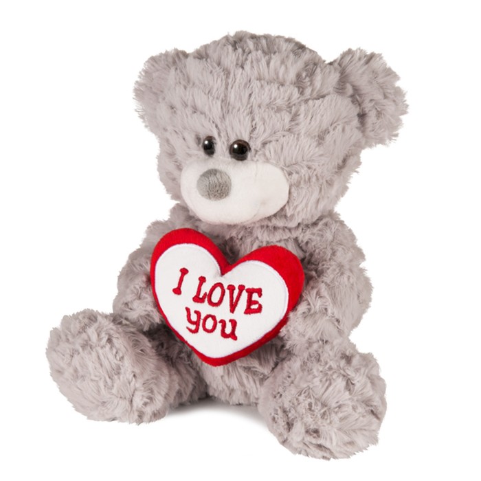 Мягкая игрушка «Мишка Очаровашка с сердцем», 23 см мягкая игрушка мишка с сердцем