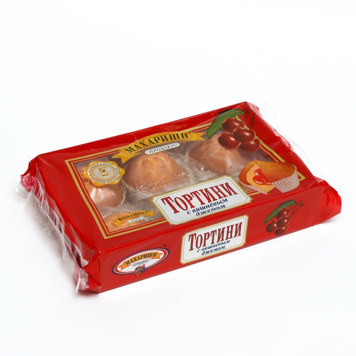 

Кексы Тортини Вишня 200г