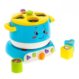 

Развивающая игрушка «Музыкальный сортер», свет, звук, МИКС, уценка (помята упаковка)